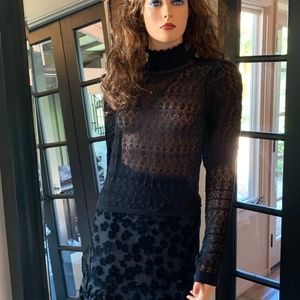 Zara Women's Thin Knitted Stylish Sleeved Top